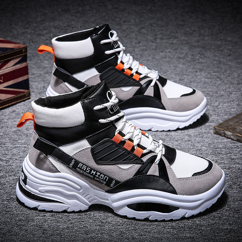 Men’s High top shoes Men autumn shoes