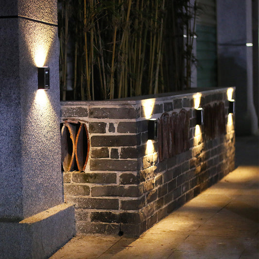 Solar light Outdoor Garden Fence light Decorative Wall Light