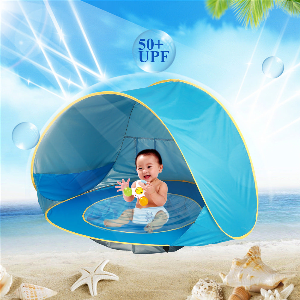 Baby Beach Tent Easy Fold Waterproof Sun Awning