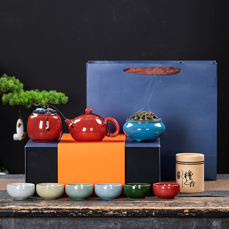 Ceramic Tea Set Accompanying Gift