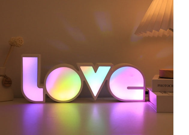 Valentines Day LED LOVE light decor