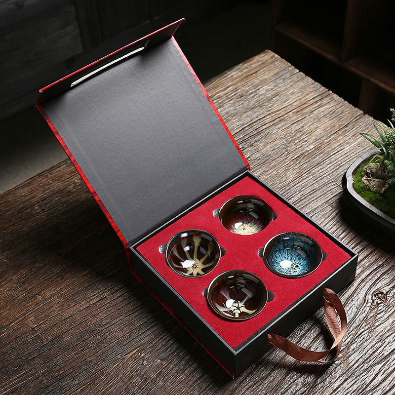 Family Kungfu Tea Set Gift Box