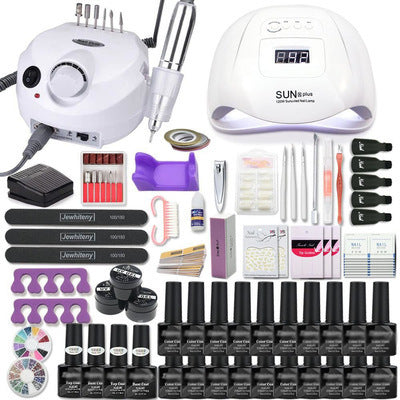 Nail art tool set