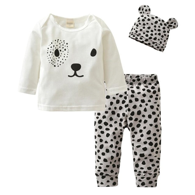 Baby Boy Cloud Pattern Clothes Set