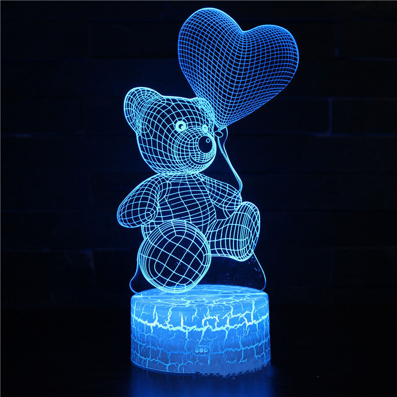 3D Lamp Acrylic LED Night Lights