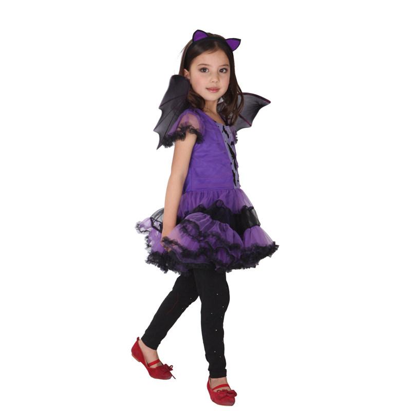 Halloween Costume Wings Headband Girl Dresses