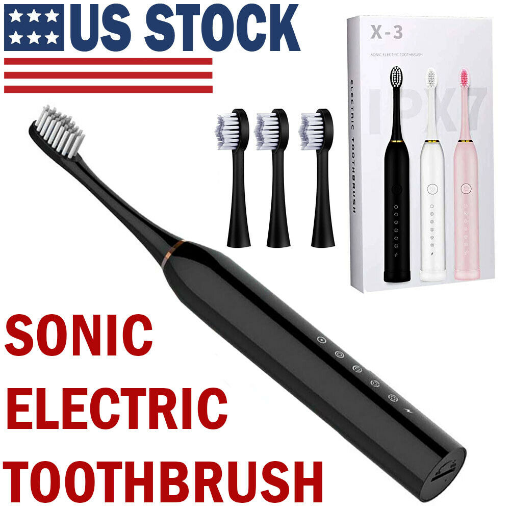 Rechargeable Electric Toothbrush Heads - Toothbrushes For Adults And Kids