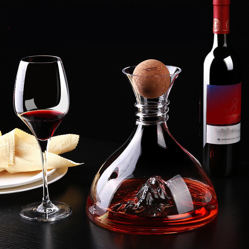 Creative Crystal Glass Red Wine Wine Decanter Household