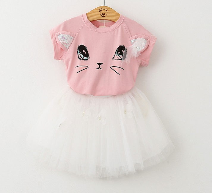 Baby Girl Cat T-Shirt