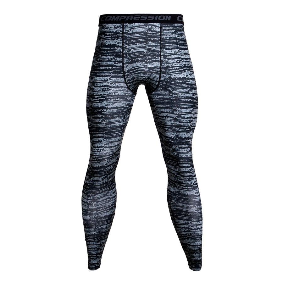 Mens Camo Compression Pants Fit wear Jogging Leggings