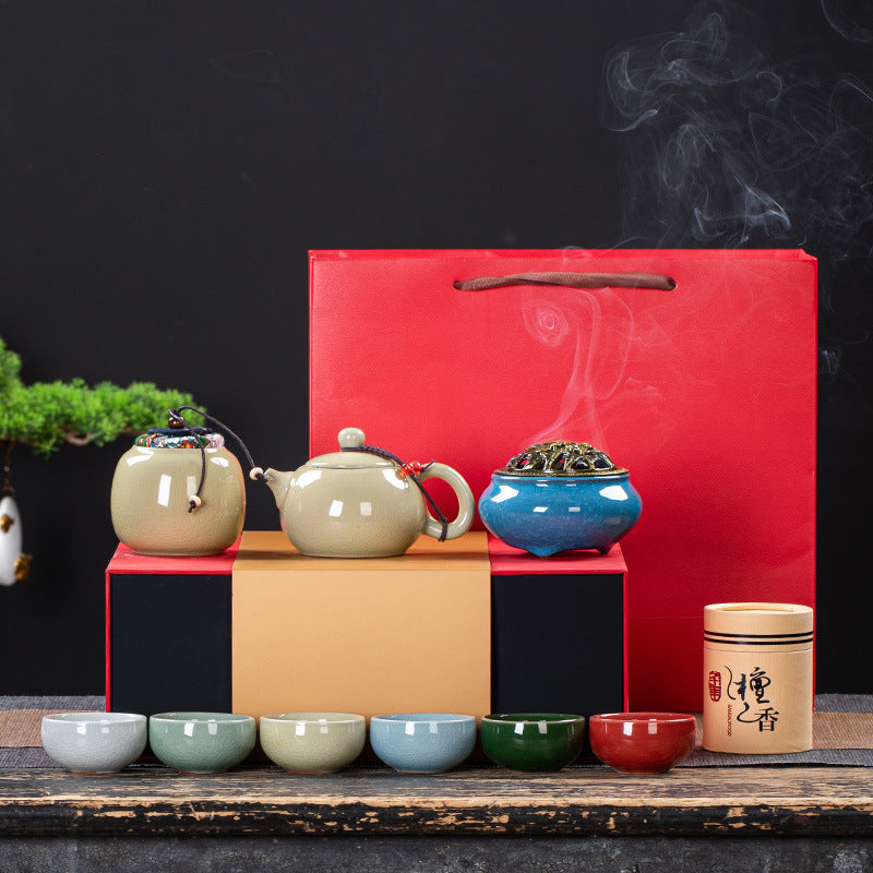 Ceramic Tea Set Accompanying Gift