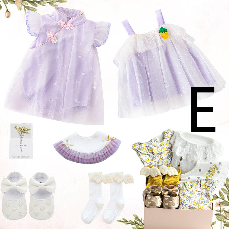 Baby girl princess dress set