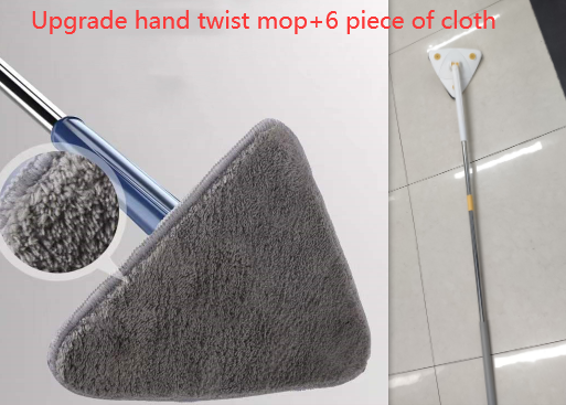 Extendable Triangle  360 Rotatable Adjustable Cleaning Mop