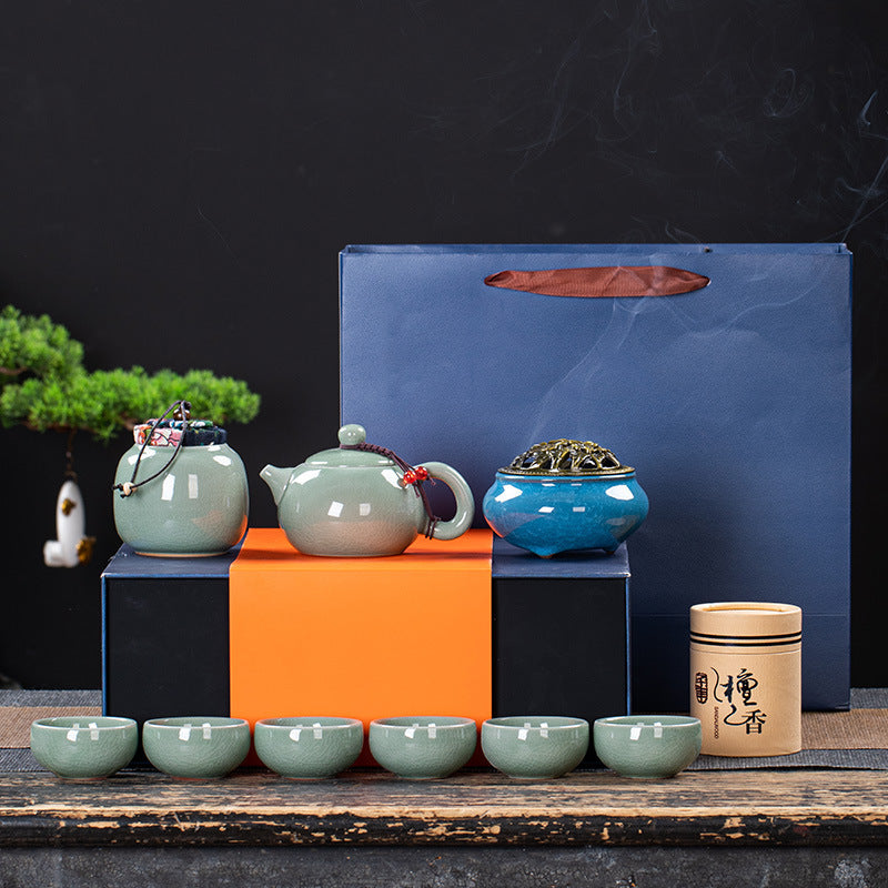 Ceramic Tea Set Accompanying Gift