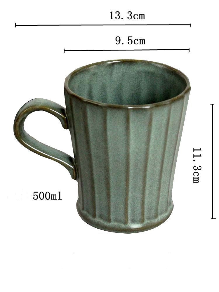 New product Japanese ceramic coffee cup retro