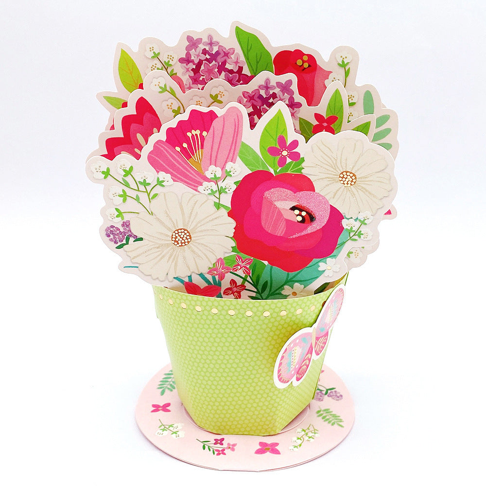 Mother's Day 3D greeting card