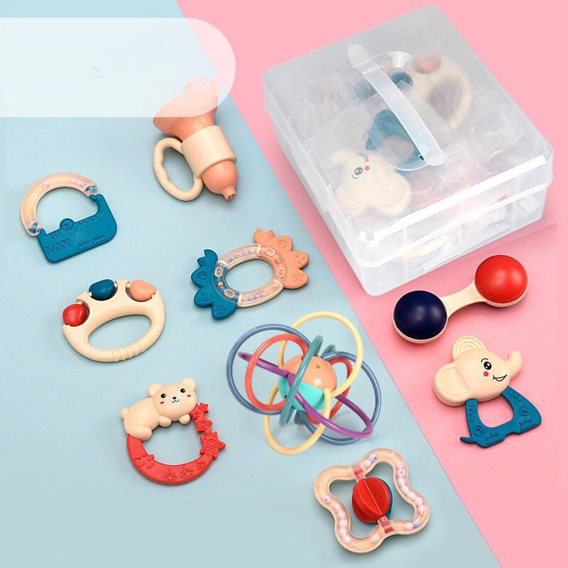 Baby rattle gift set