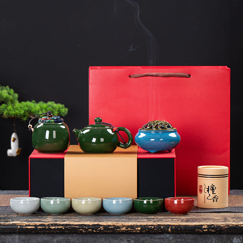 Ceramic Tea Set Accompanying Gift