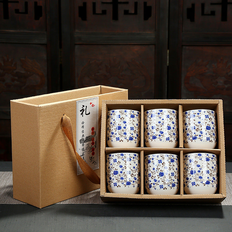 Japanese cup gift box set of cups