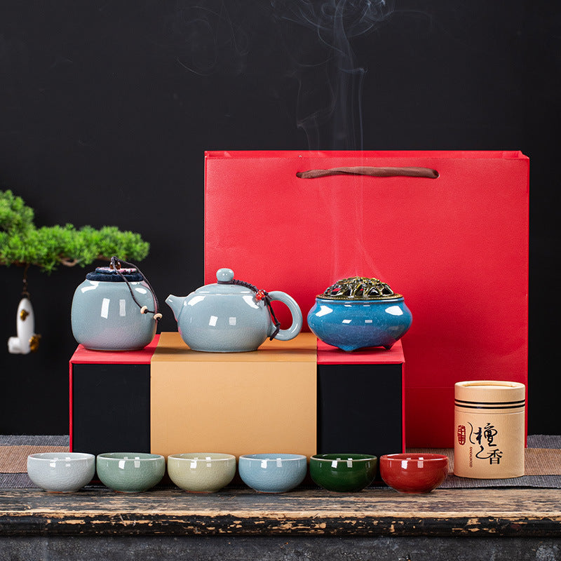 Ceramic Tea Set Accompanying Gift