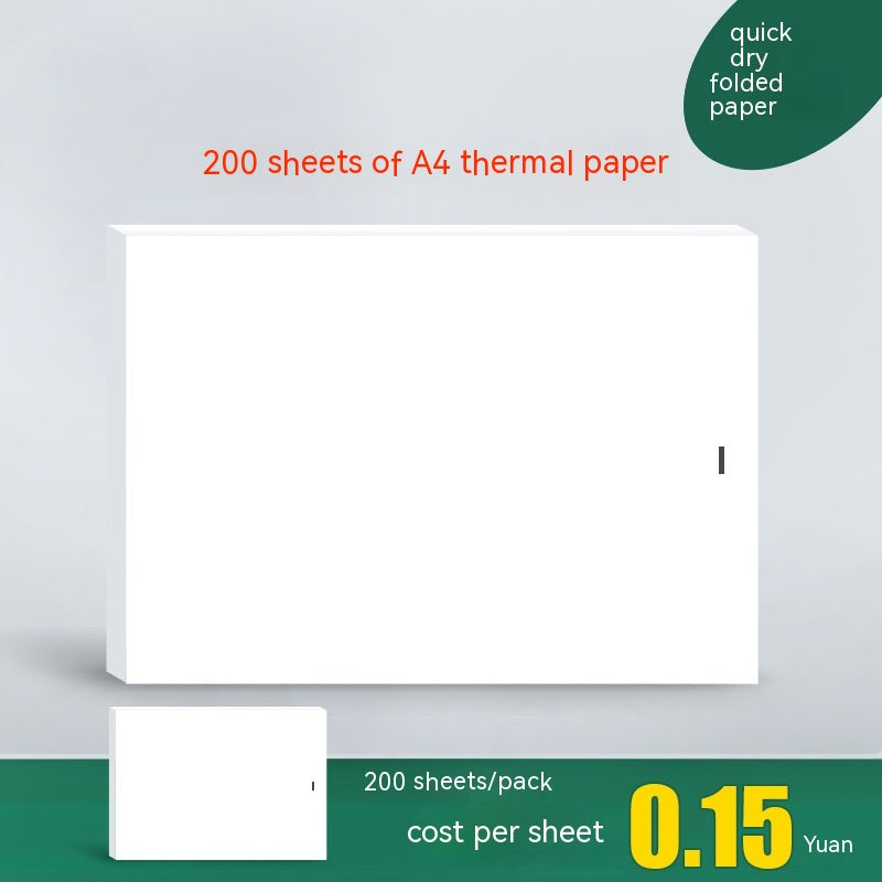 A4 Thermosensitive Printing Paper Three-proof