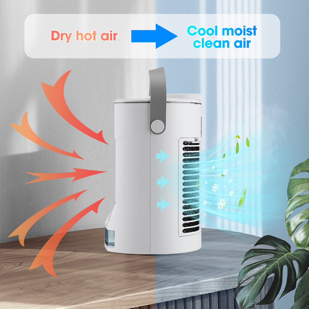 Mini Household Air Cooler with Humidification