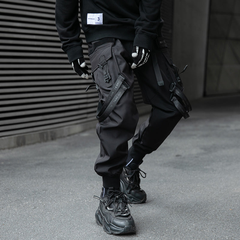 Men's Loose Fit Functional Overalls