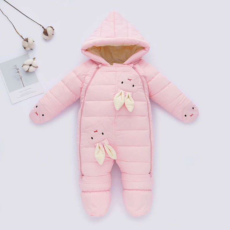 Newborn Baby girl Down One-piece Cotton Clothes