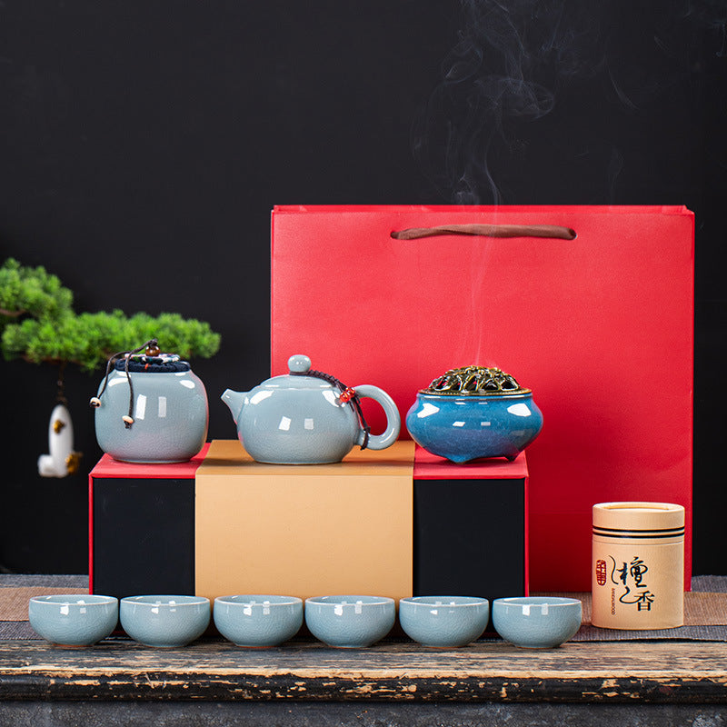 Ceramic Tea Set Accompanying Gift