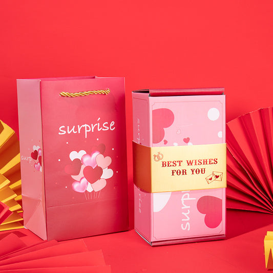 Valentine's Day surprise jump box