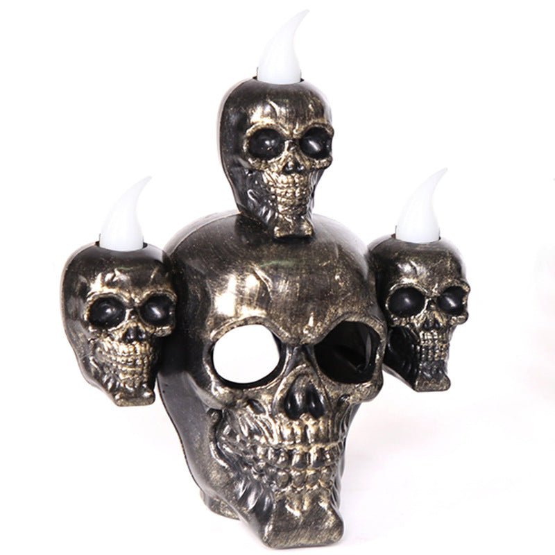 Smoke Skull Candle Lamp