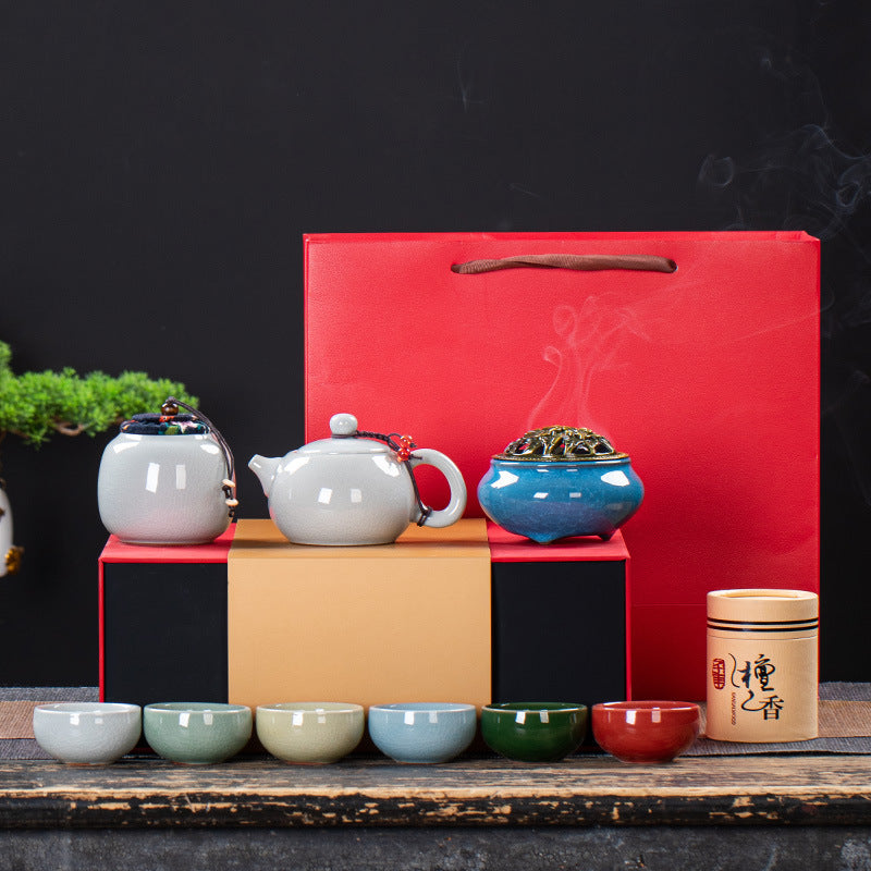 Ceramic Tea Set Accompanying Gift