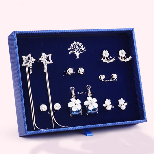 Female Earring Gift Box Tassel Trendy