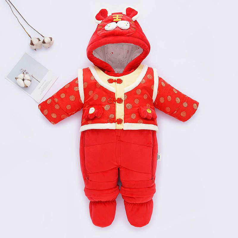 Newborn Baby girl Down One-piece Cotton Clothes