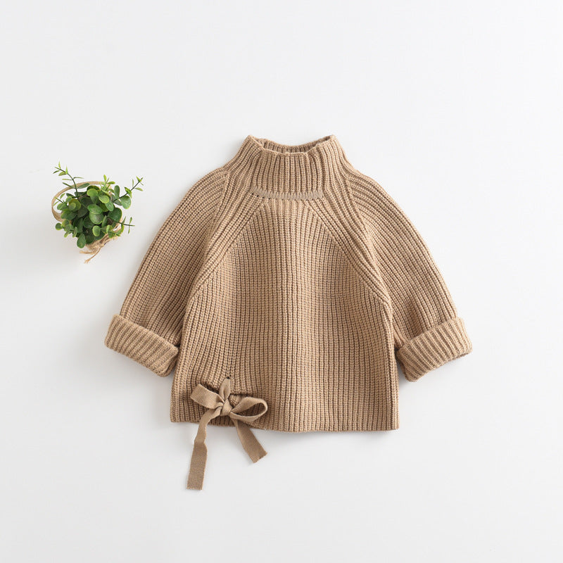 Girl Knit sweater cardigan girl winter clothing