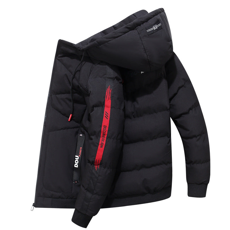 Men's Casual Urban Thickened Coat Jacket Cotton-padded Jacket