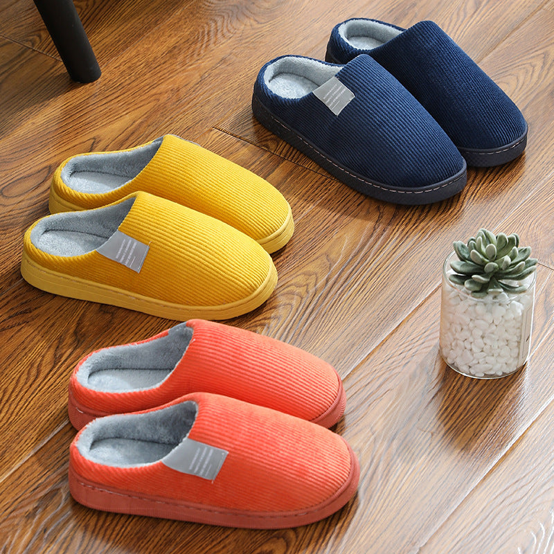 Corduroy Slippers For Women Home Shoes Men Women shoes for couple