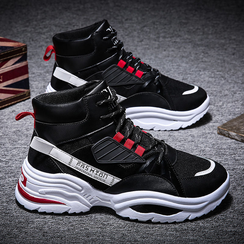 Men’s High top shoes Men autumn shoes