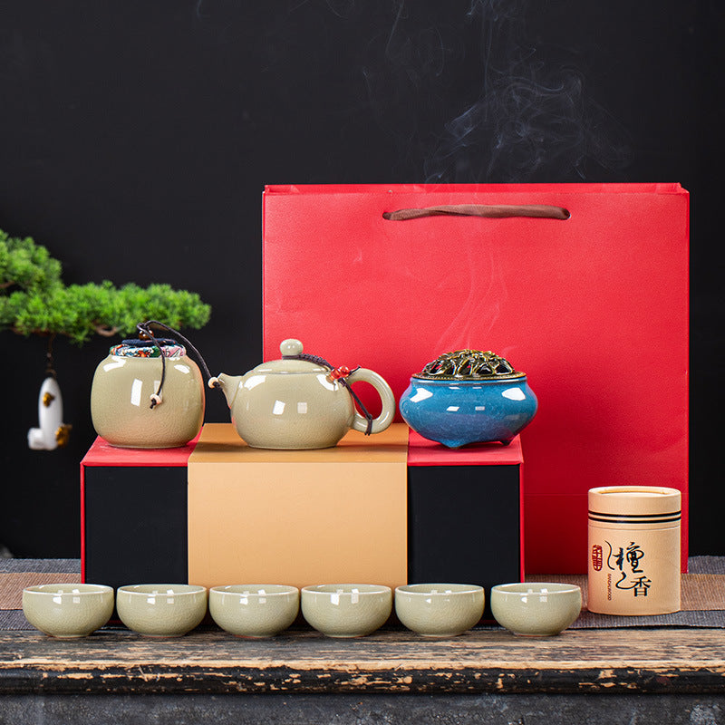 Ceramic Tea Set Accompanying Gift