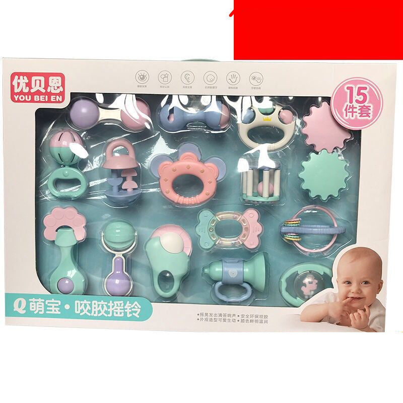 Baby rattle gift set