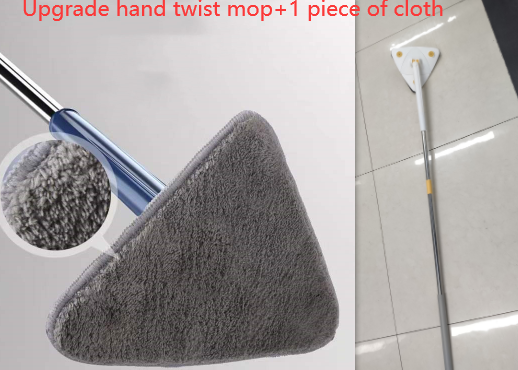 Extendable Triangle  360 Rotatable Adjustable Cleaning Mop