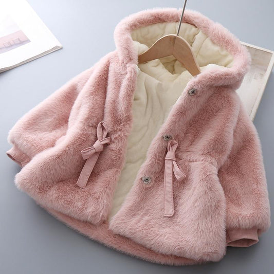 Baby Winter Clothes - Velvet Padded Wool Sweater