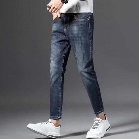 Jeans For Men Stretch And Trim Nine Cent