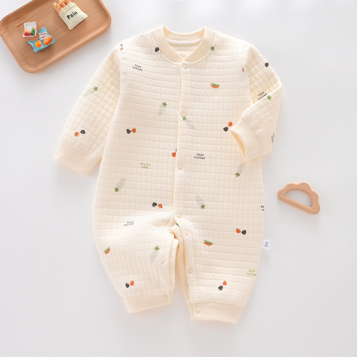 Baby Girl Siro Spinning Cotton Jumpsuit