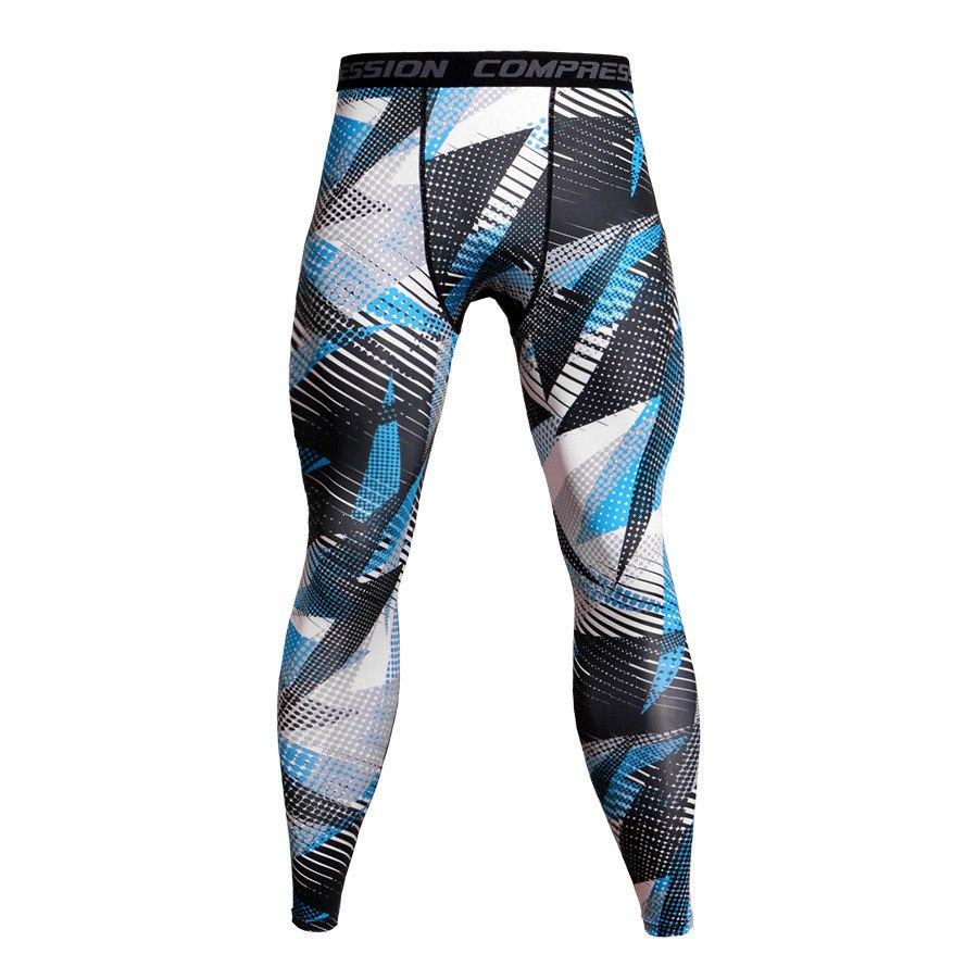 Mens Camo Compression Pants Fit wear Jogging Leggings