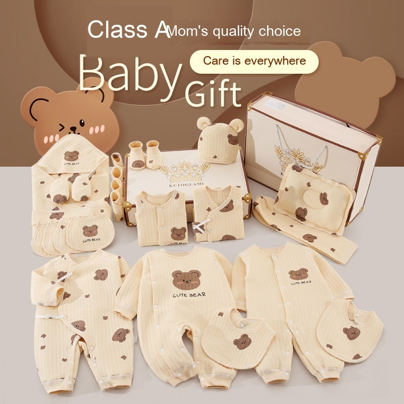 Cotton clothes set for newborn baby