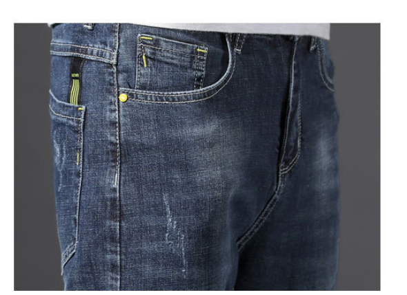 Jeans For Men Stretch And Trim Nine Cent