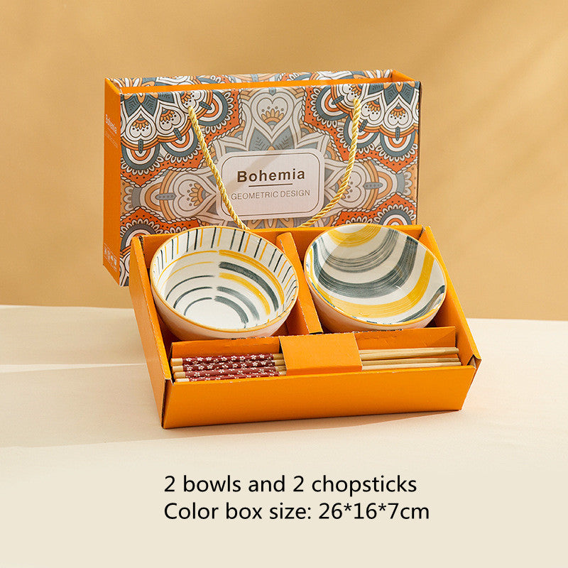 Galaxy Planet Tableware Set Gift Color Box