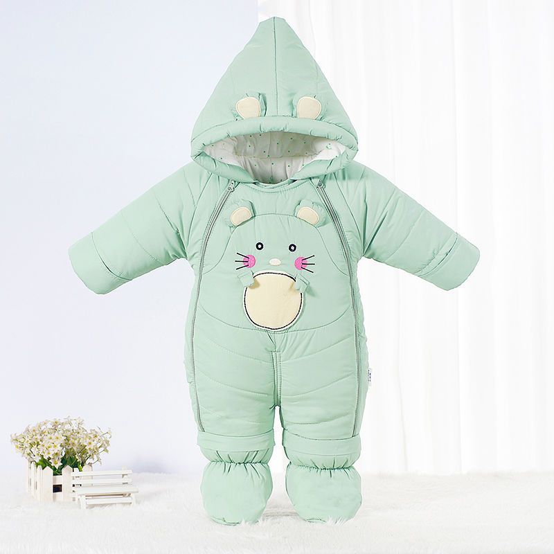 Newborn Baby girl Down One-piece Cotton Clothes