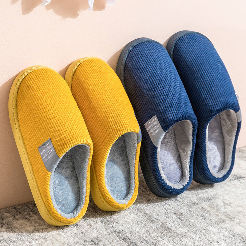 Corduroy Slippers For Women Home Shoes Men Women shoes for couple